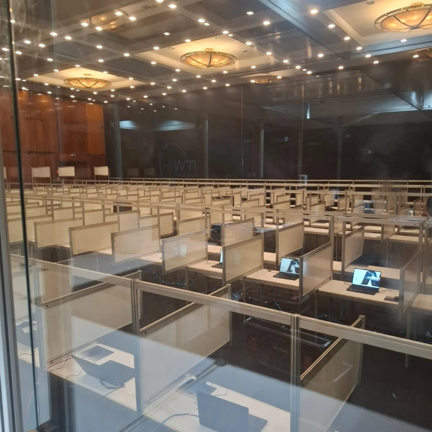 Sala de prova presencial da ABORL-CCF